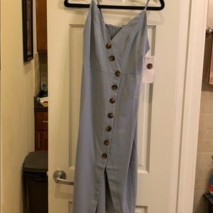 Mint limit light blue dress